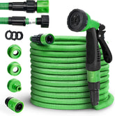 Flexibele Tuinslang - Inc. sproeikop - 22,5 meter - Groen
